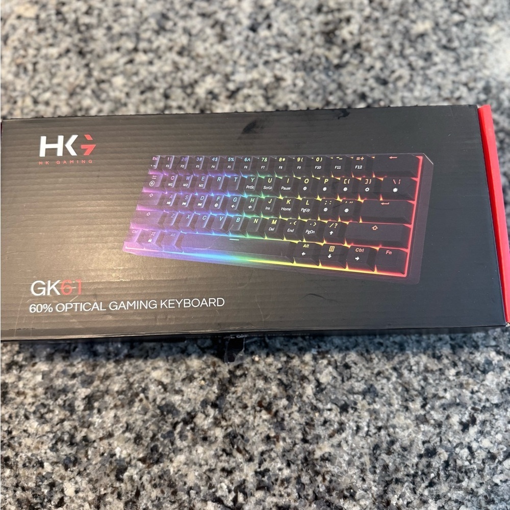 HK Gaming GK61 60% Optical Gaming Keyboard